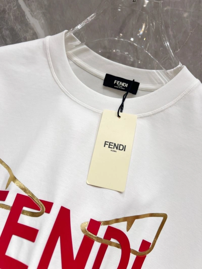 Fendi T-Shirts Colorful 121824