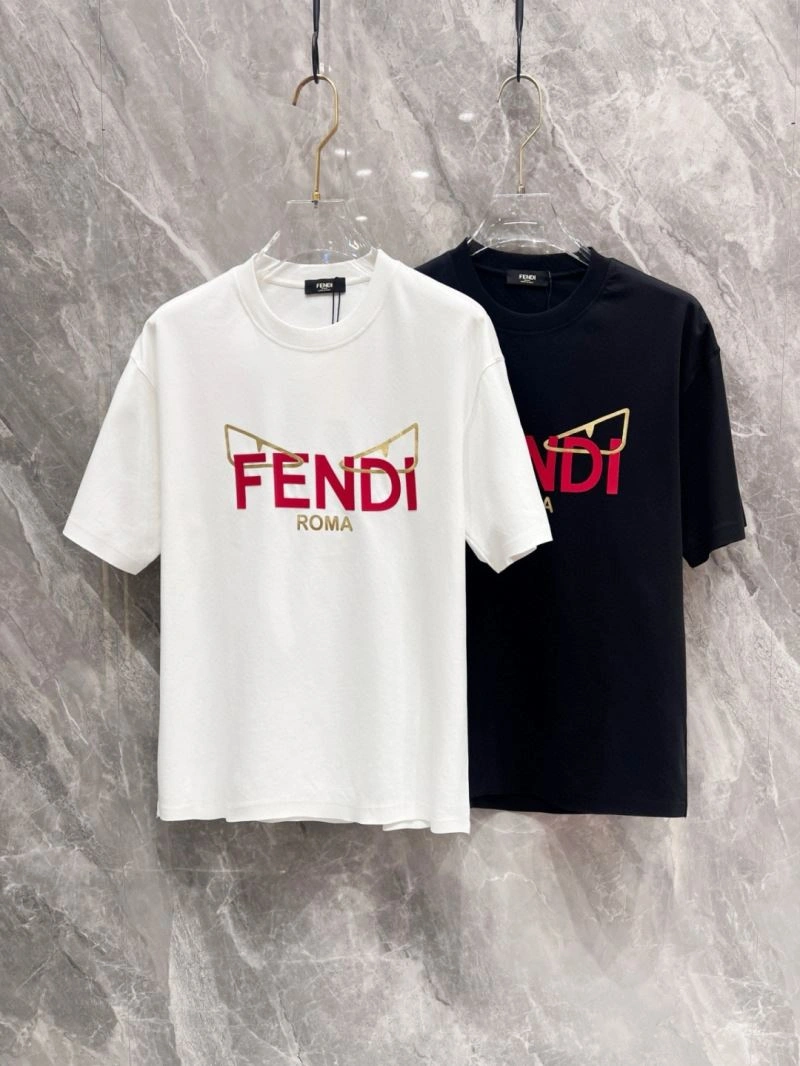 Fendi T-Shirts Colorful 121824