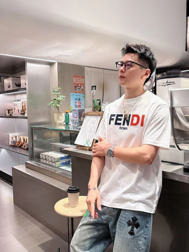 Fendi T-Shirts EasyCare 121718