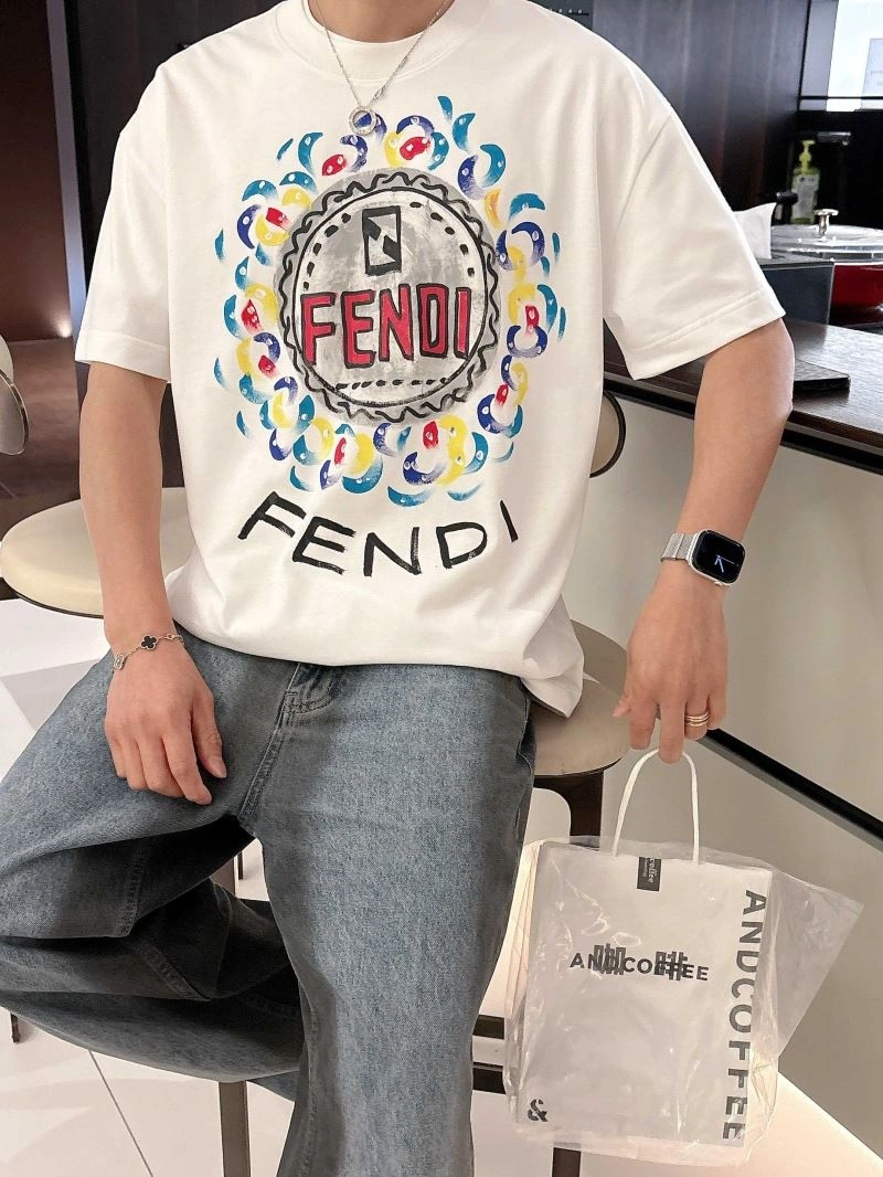 Fendi T-Shirts SmartChoice 121681