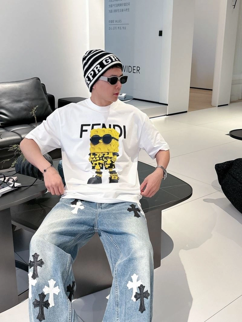 WrinkleFree Fendi T-Shirts 121636