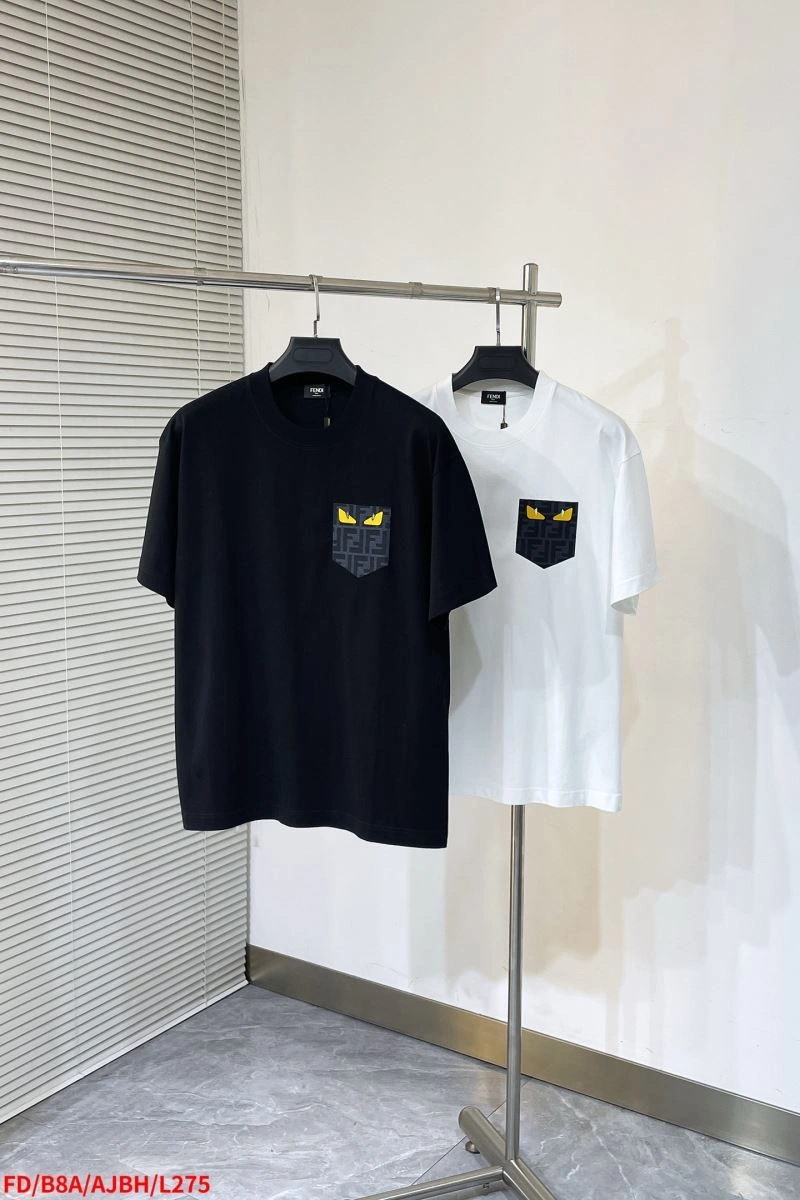 Fendi T-Shirts Minimalist 121634