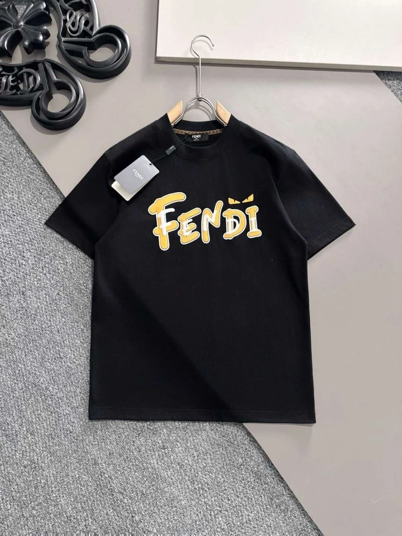 Fendi T-Shirts Breathable 121440