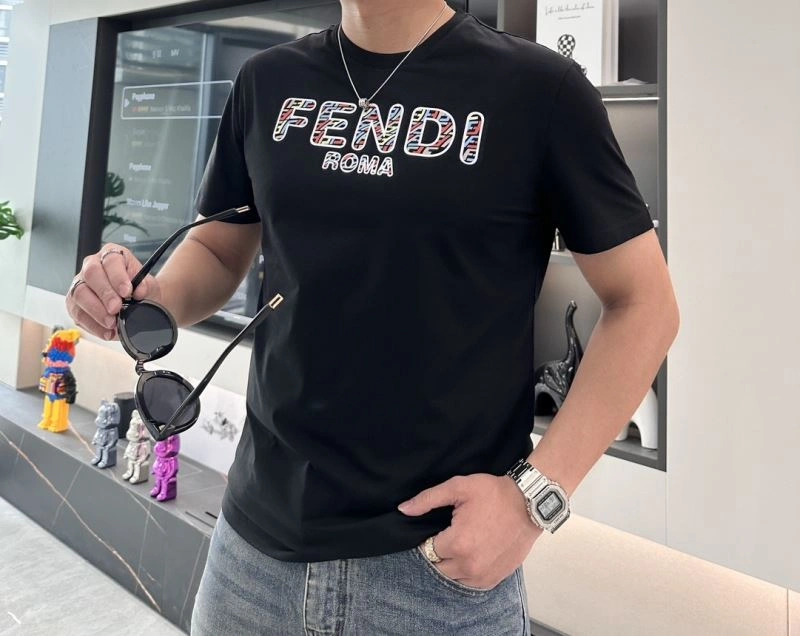 Fendi T-Shirts Lightweight 121425
