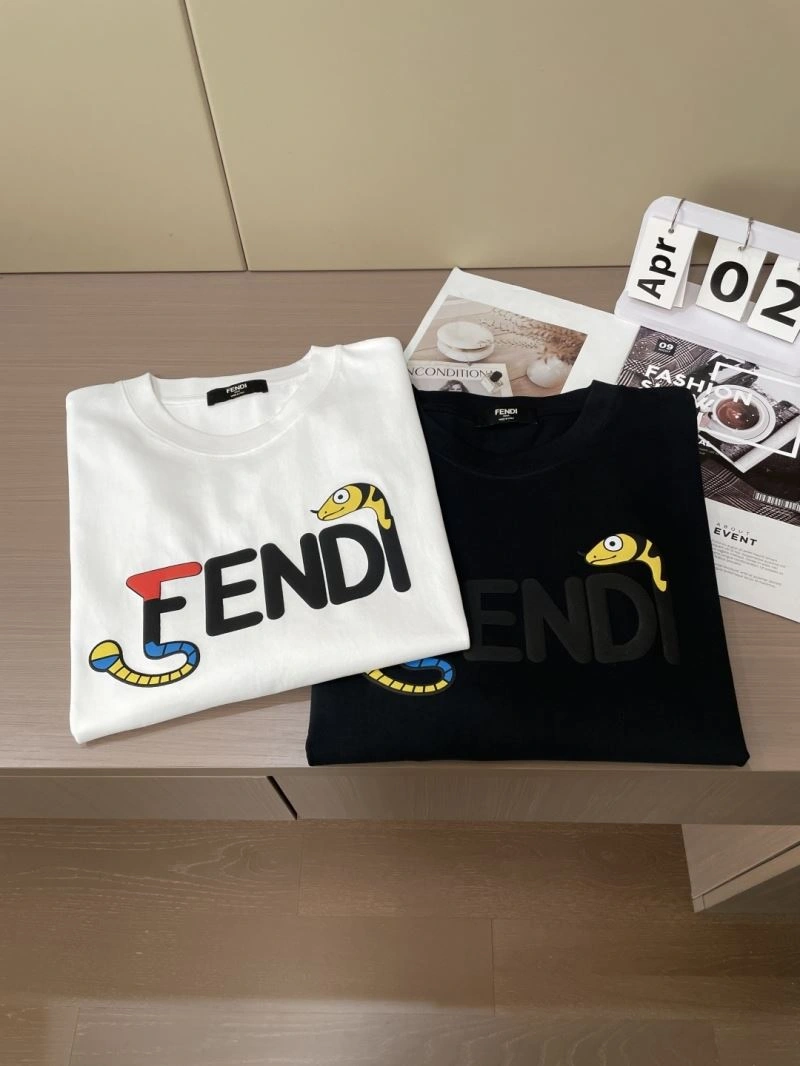 Sleek Fendi T-Shirts 121405