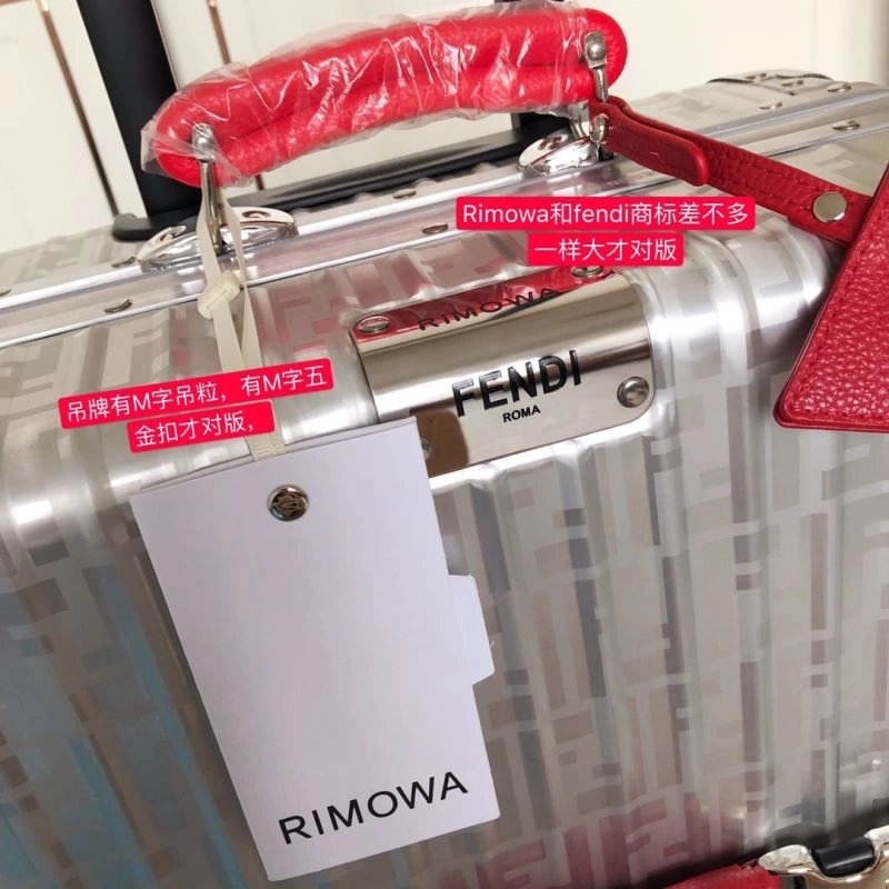 Compact Fendi x Rimowa Suitcase 69455