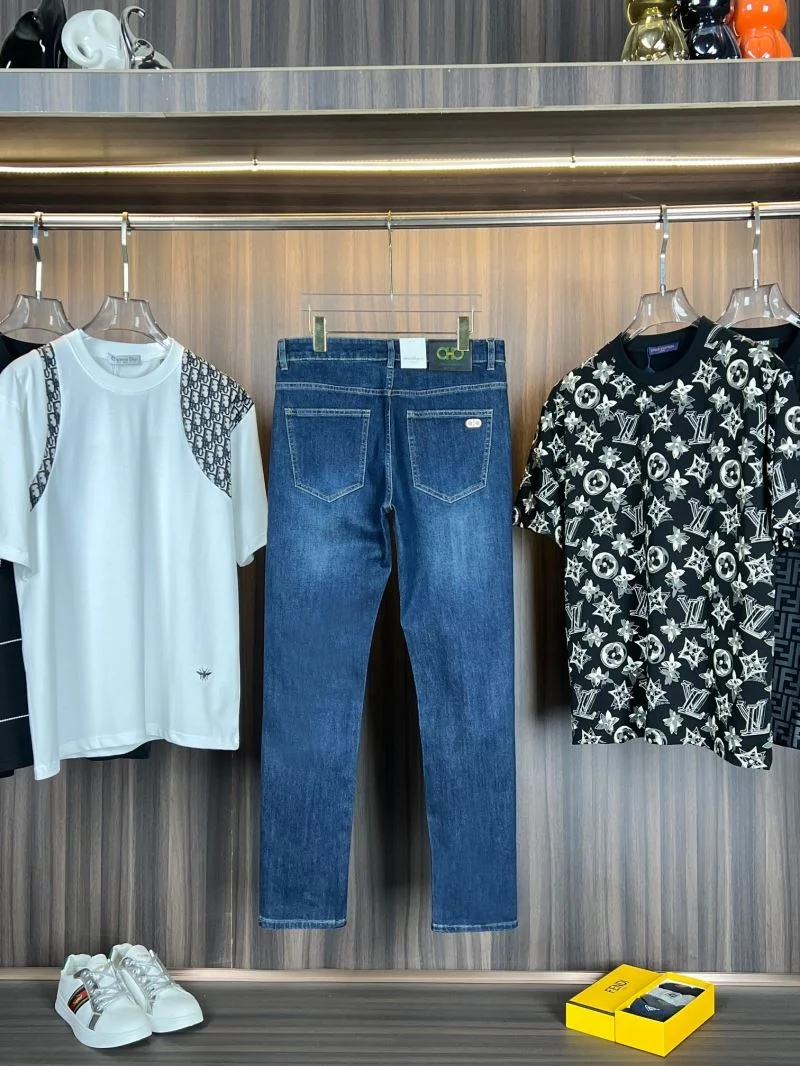 Minimalist Ferragamo Jeans 162817