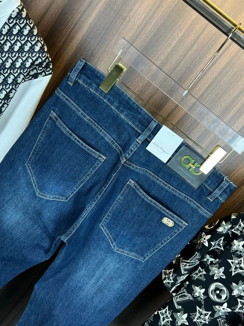 Minimalist Ferragamo Jeans 162817