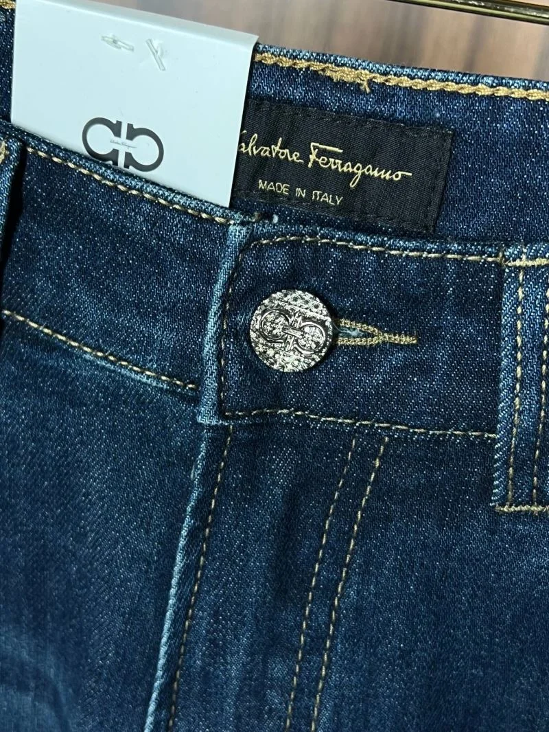 Minimalist Ferragamo Jeans 162817