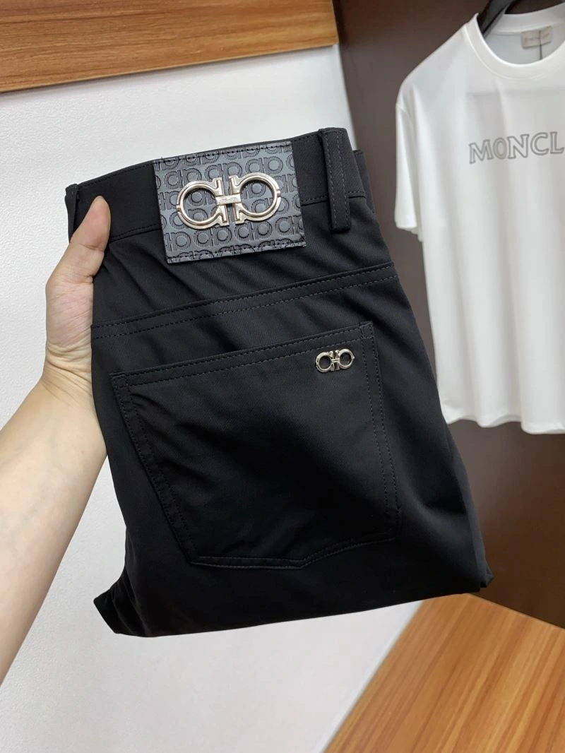 Minimalist Ferragamo Long Pants 160631