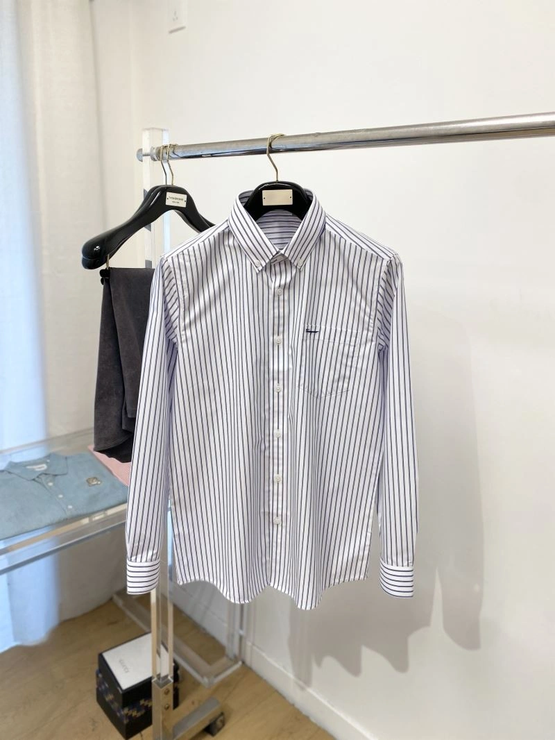 Ferragamo Shirts SmoothTexture 160670