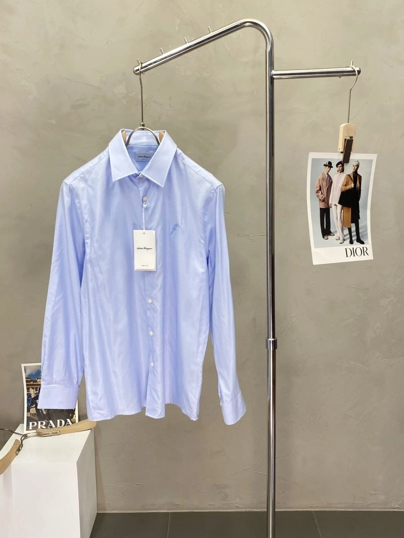 Breathable Ferragamo Shirts 160625