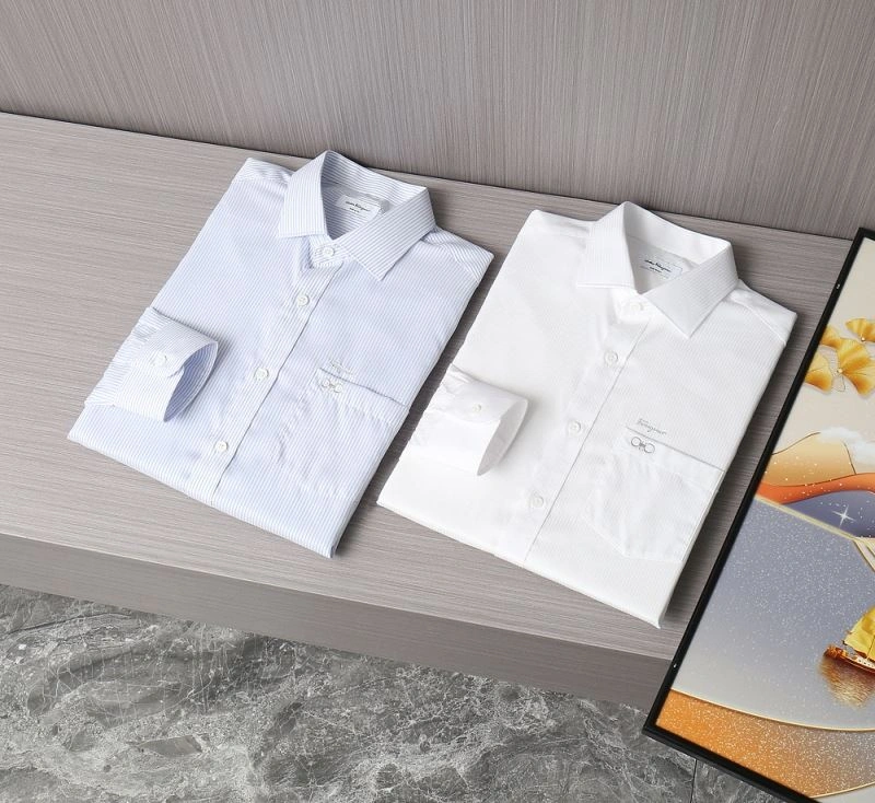 Ferragamo Shirts Durable 158481