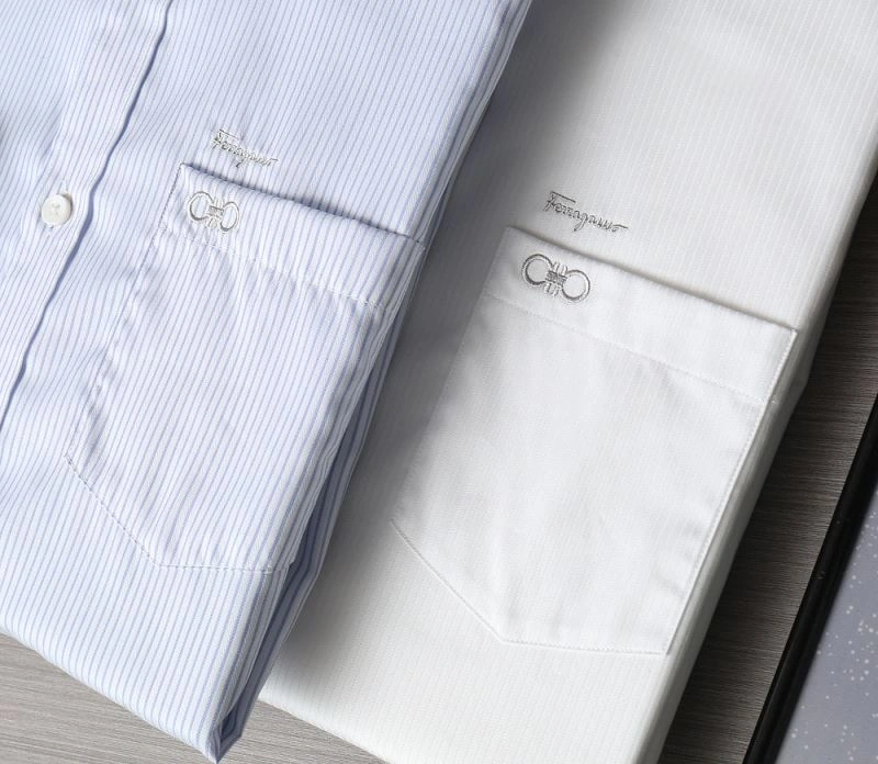 Ferragamo Shirts Durable 158481