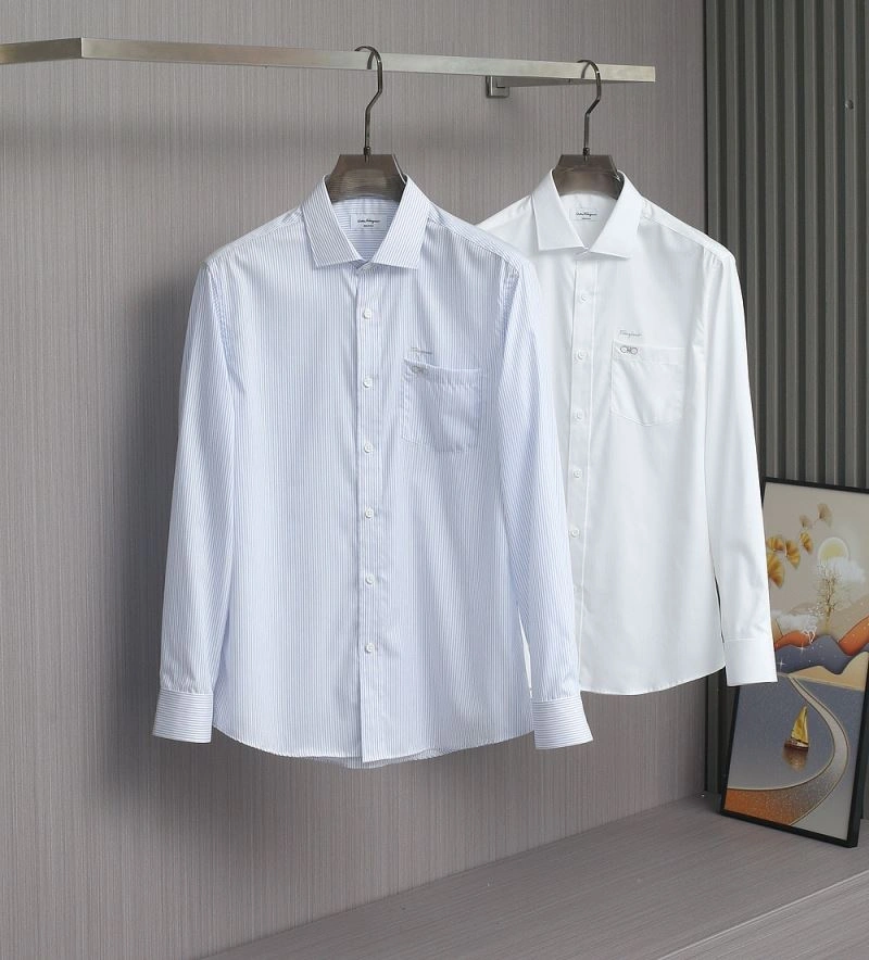 Ferragamo Shirts Durable 158481