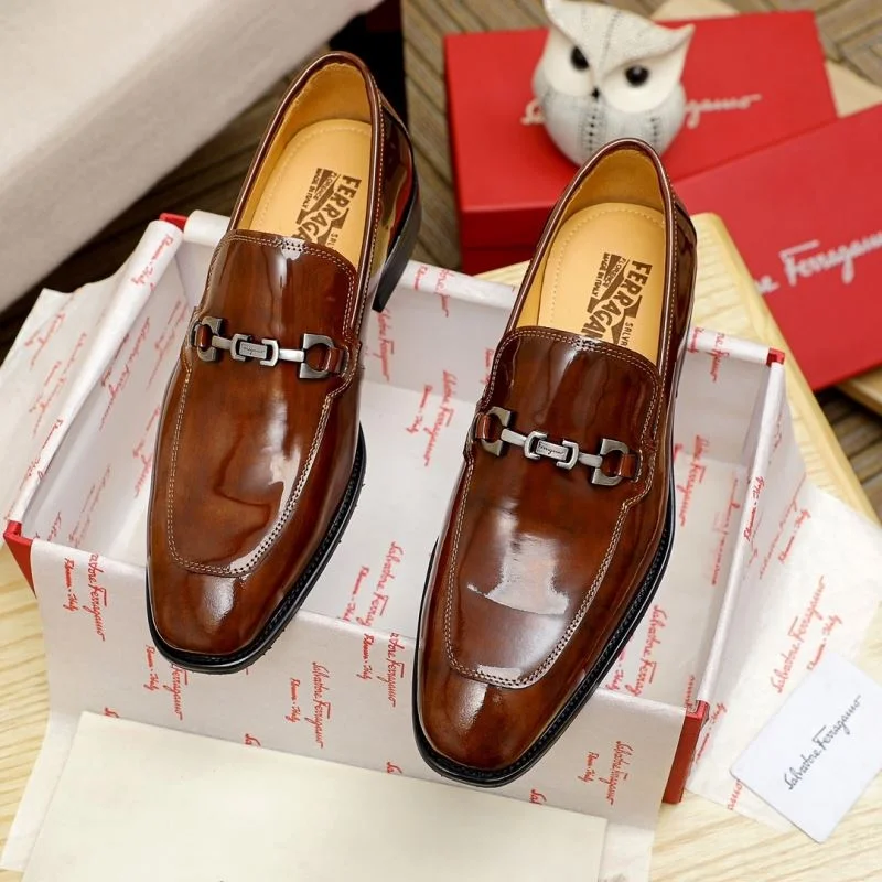 Ferragamo Shoes WaterResistant 4855