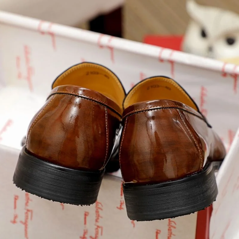 Ferragamo Shoes WaterResistant 4855