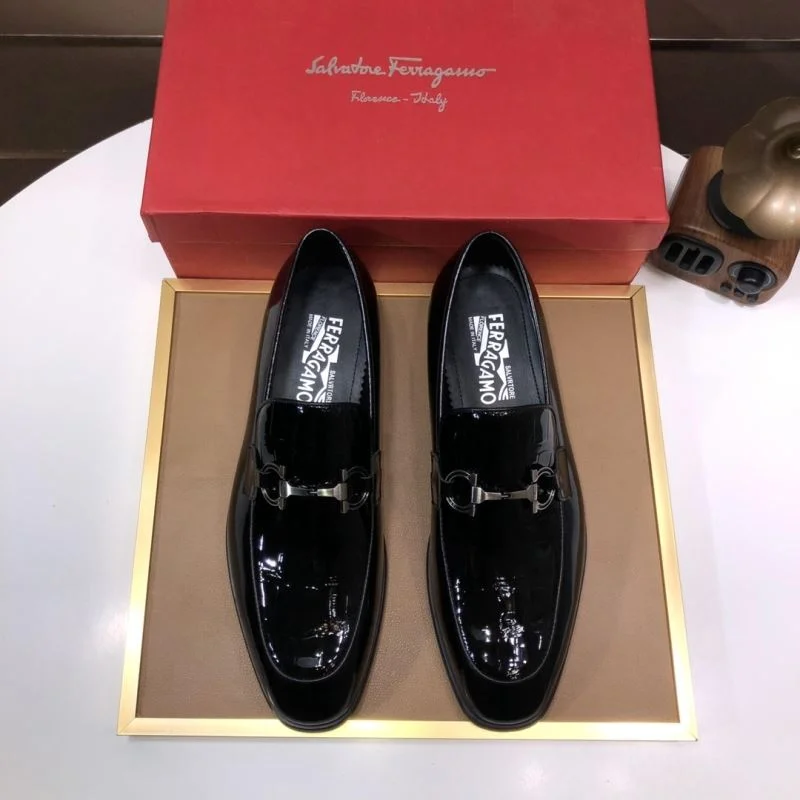 Ferragamo Shoes SmoothTexture 4887