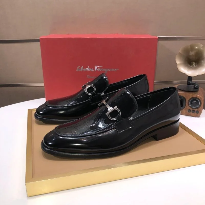 Ferragamo Shoes SmoothTexture 4887
