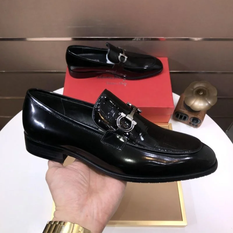 Ferragamo Shoes SmoothTexture 4887
