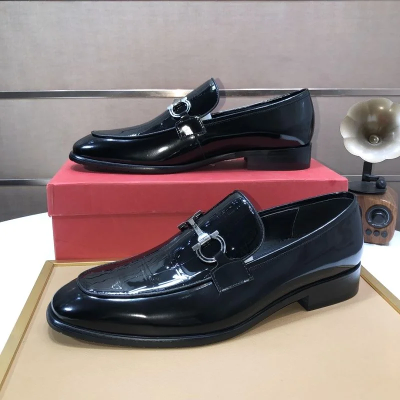 Ferragamo Shoes SmoothTexture 4887