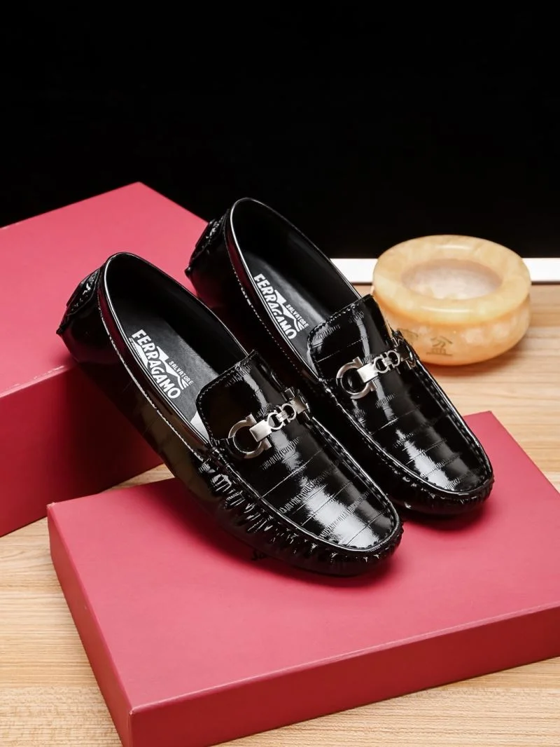 SmoothTexture Ferragamo Shoes 4853