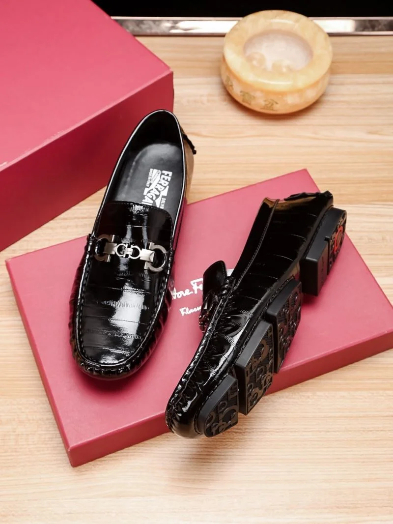 SmoothTexture Ferragamo Shoes 4853