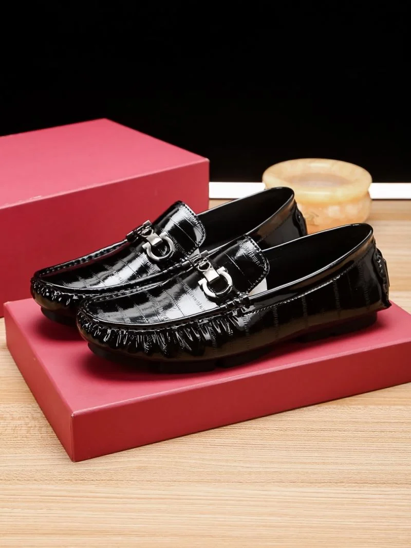 SmoothTexture Ferragamo Shoes 4853