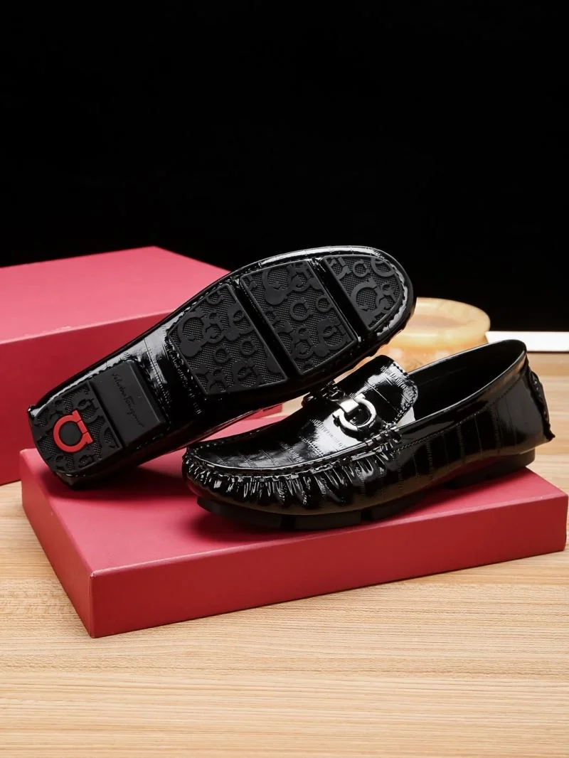 SmoothTexture Ferragamo Shoes 4853