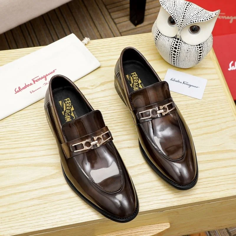 Stretchable Ferragamo Shoes 4717