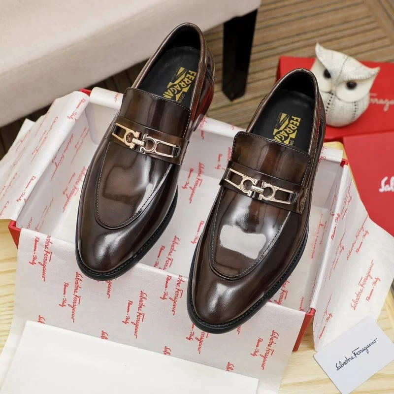 Stretchable Ferragamo Shoes 4717