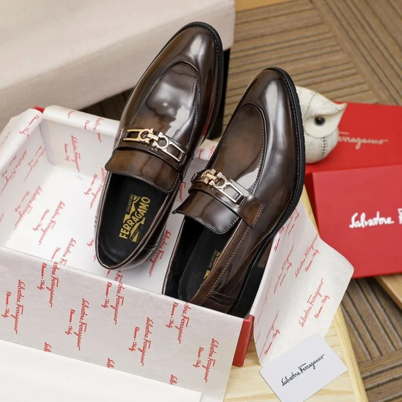 Stretchable Ferragamo Shoes 4717