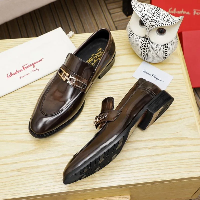 Stretchable Ferragamo Shoes 4717