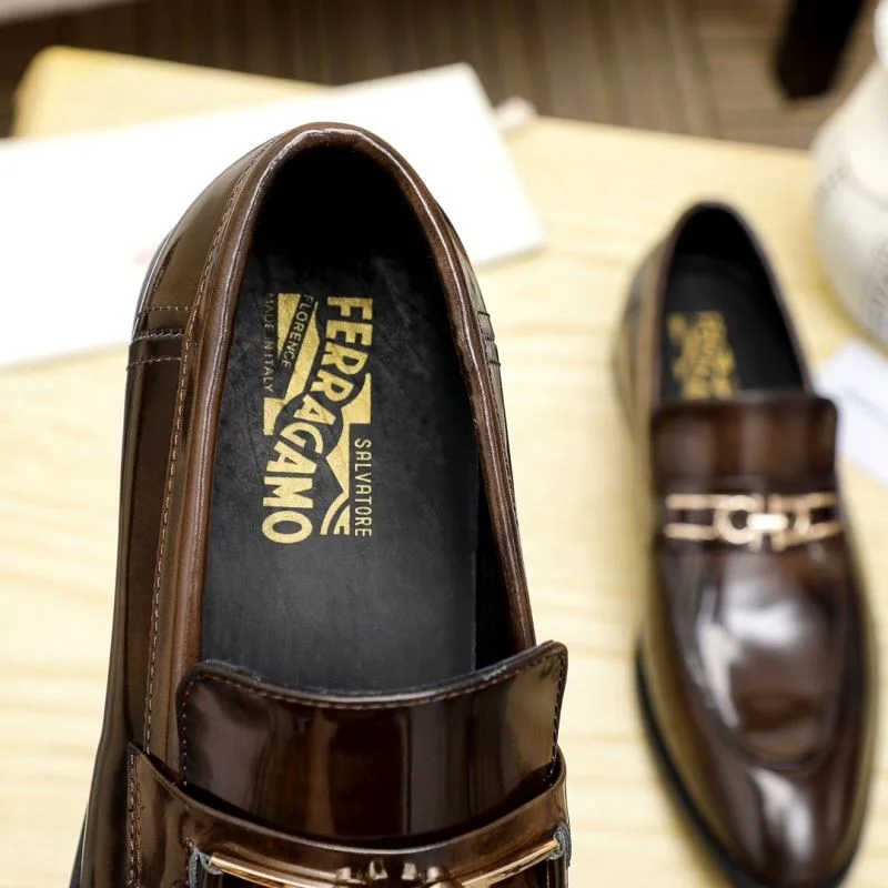 Stretchable Ferragamo Shoes 4717