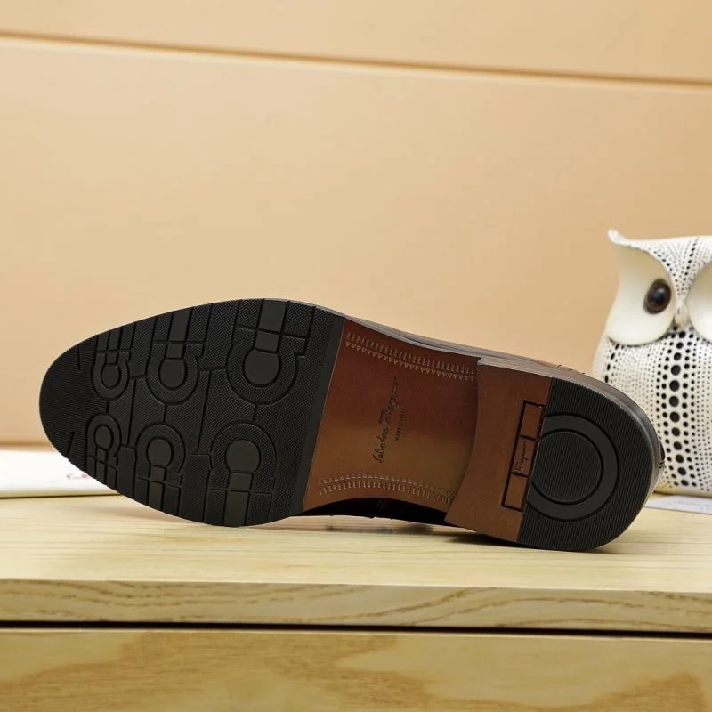 Stretchable Ferragamo Shoes 4717