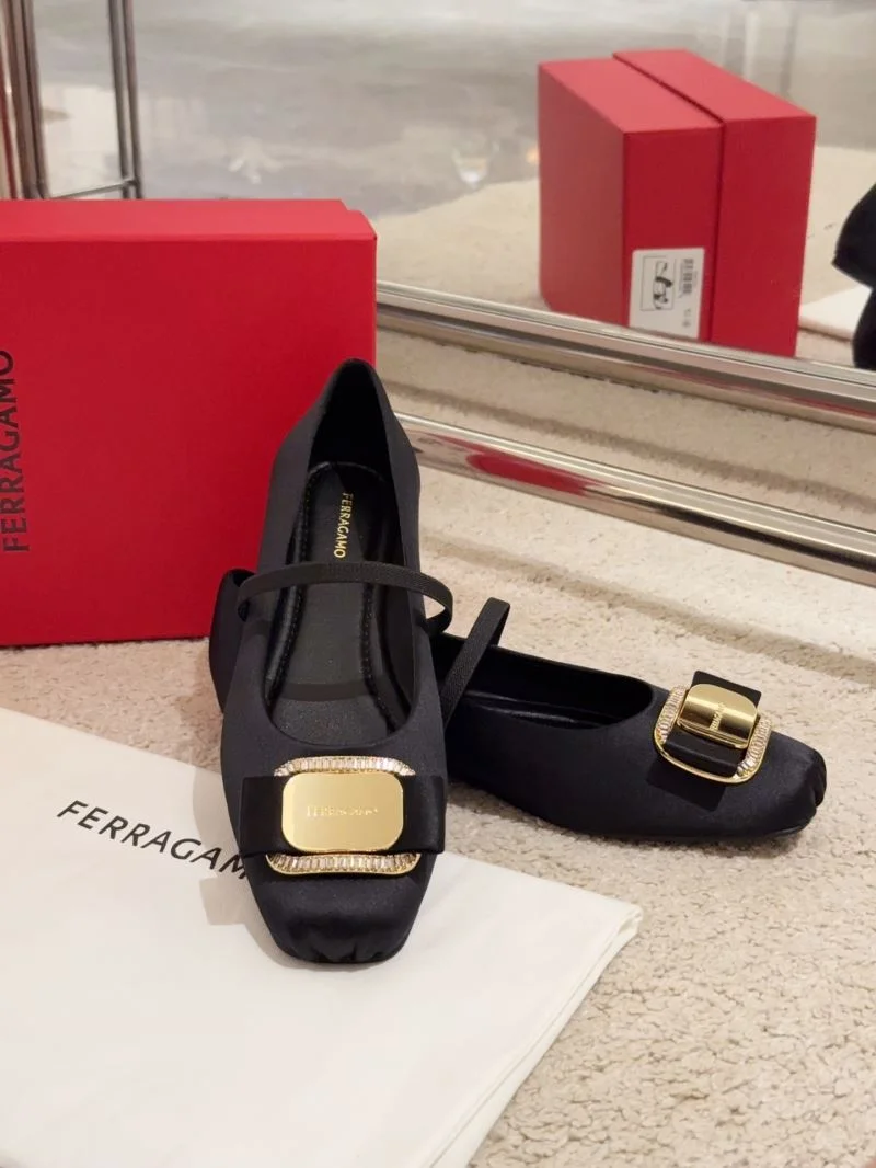 Ferragamo Shoes WaterResistant 12493