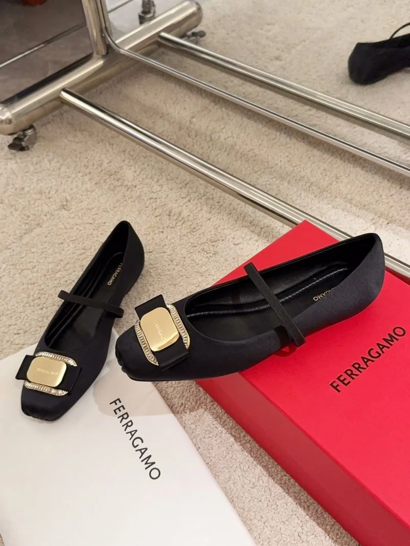 Ferragamo Shoes WaterResistant 12493