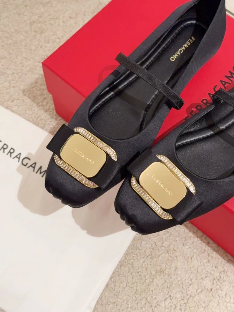 Ferragamo Shoes WaterResistant 12493
