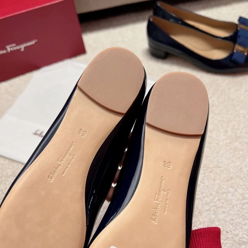 Bright Ferragamo Shoes 12466