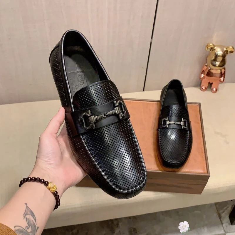 Ferragamo Shoes WaterResistant 14425