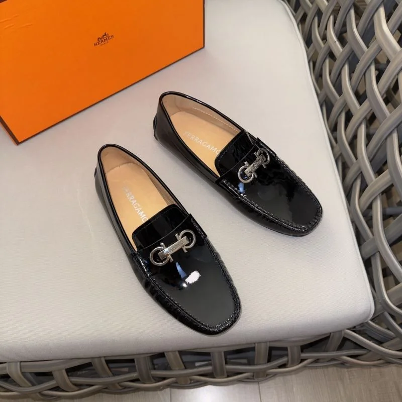 Ferragamo Shoes SmoothTexture 14387