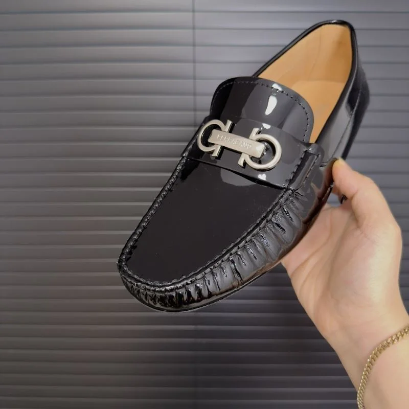 Ferragamo Shoes SmoothTexture 14387