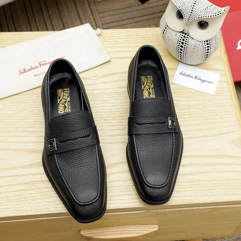 Ferragamo Shoes SmoothTexture 14424
