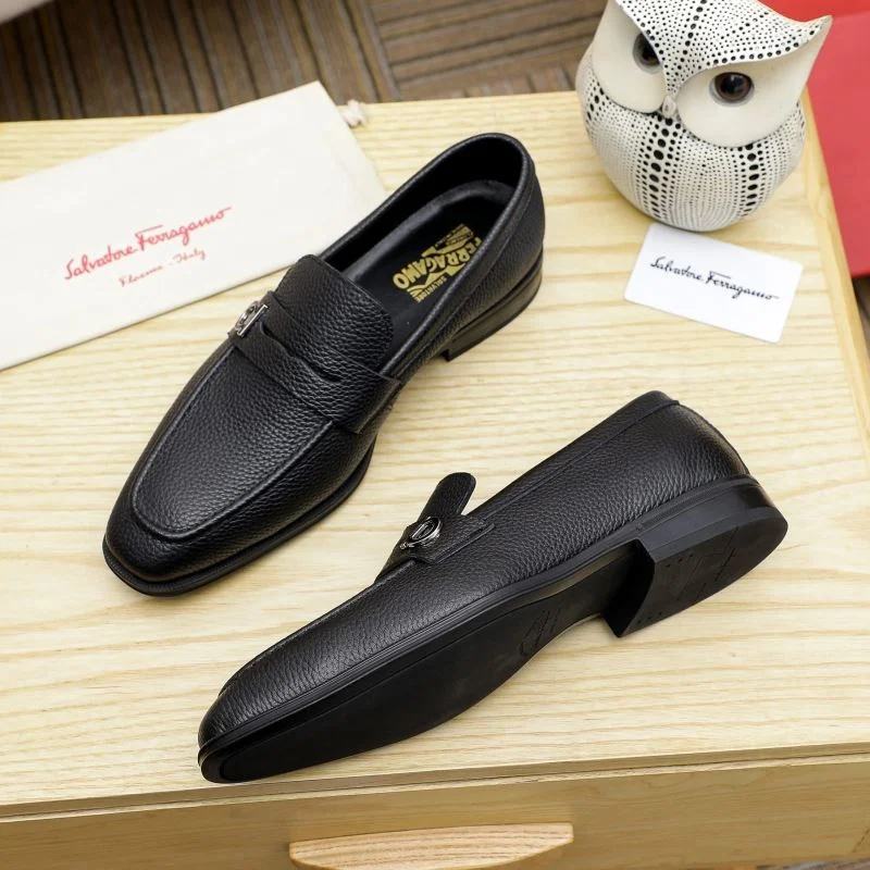 Ferragamo Shoes SmoothTexture 14424