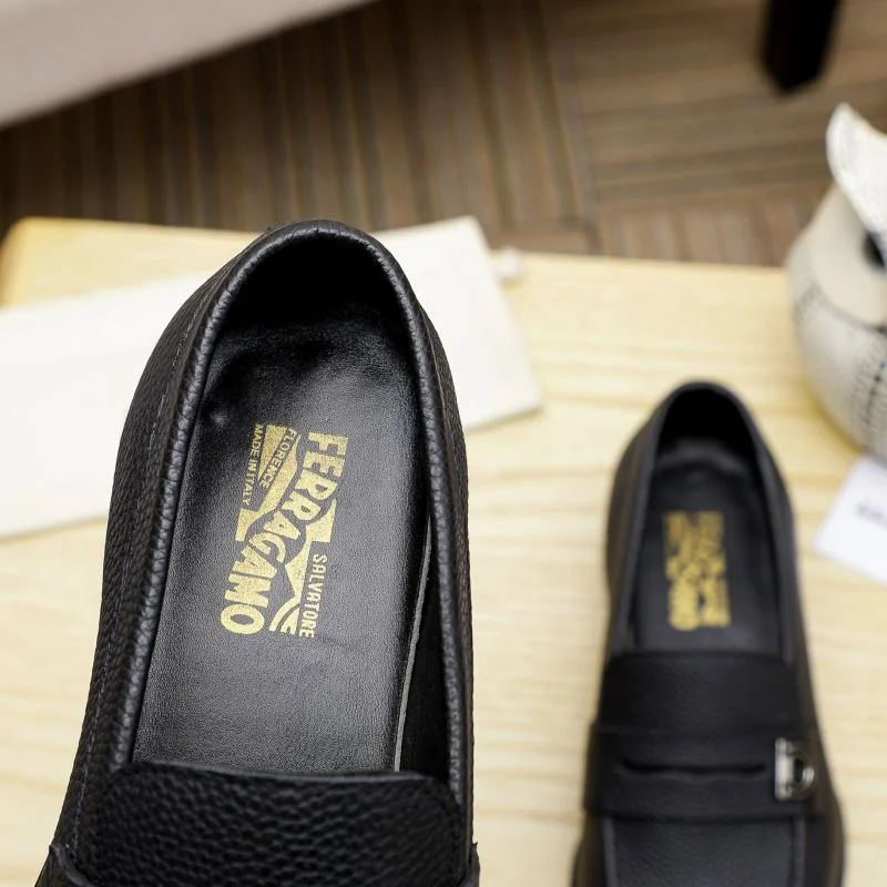 Ferragamo Shoes SmoothTexture 14424