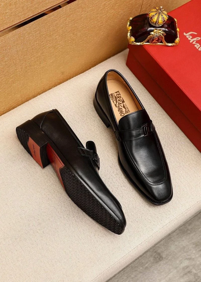 SmoothTexture Ferragamo Shoes 14163