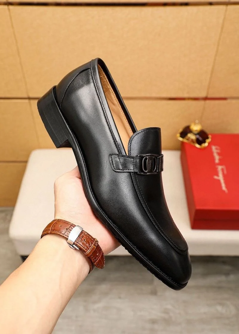 SmoothTexture Ferragamo Shoes 14163