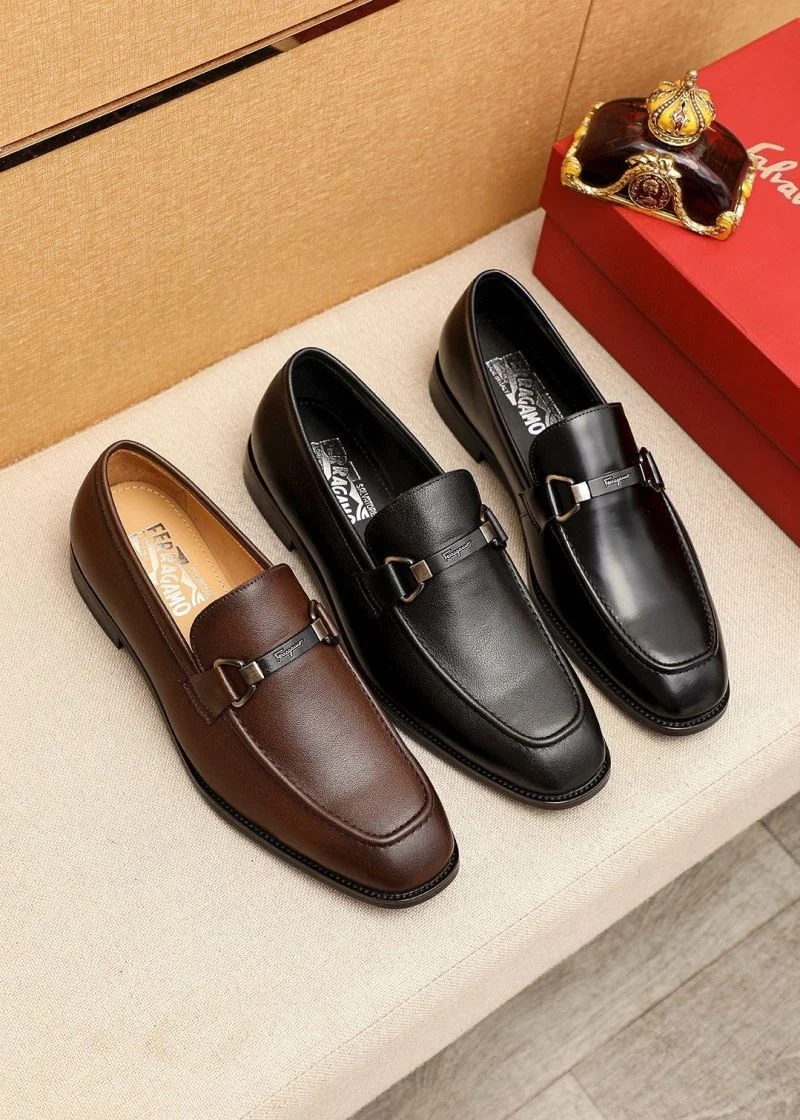 SmoothTexture Ferragamo Shoes 14140