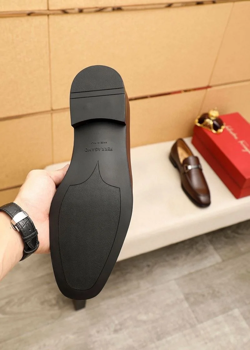 SmoothTexture Ferragamo Shoes 14140