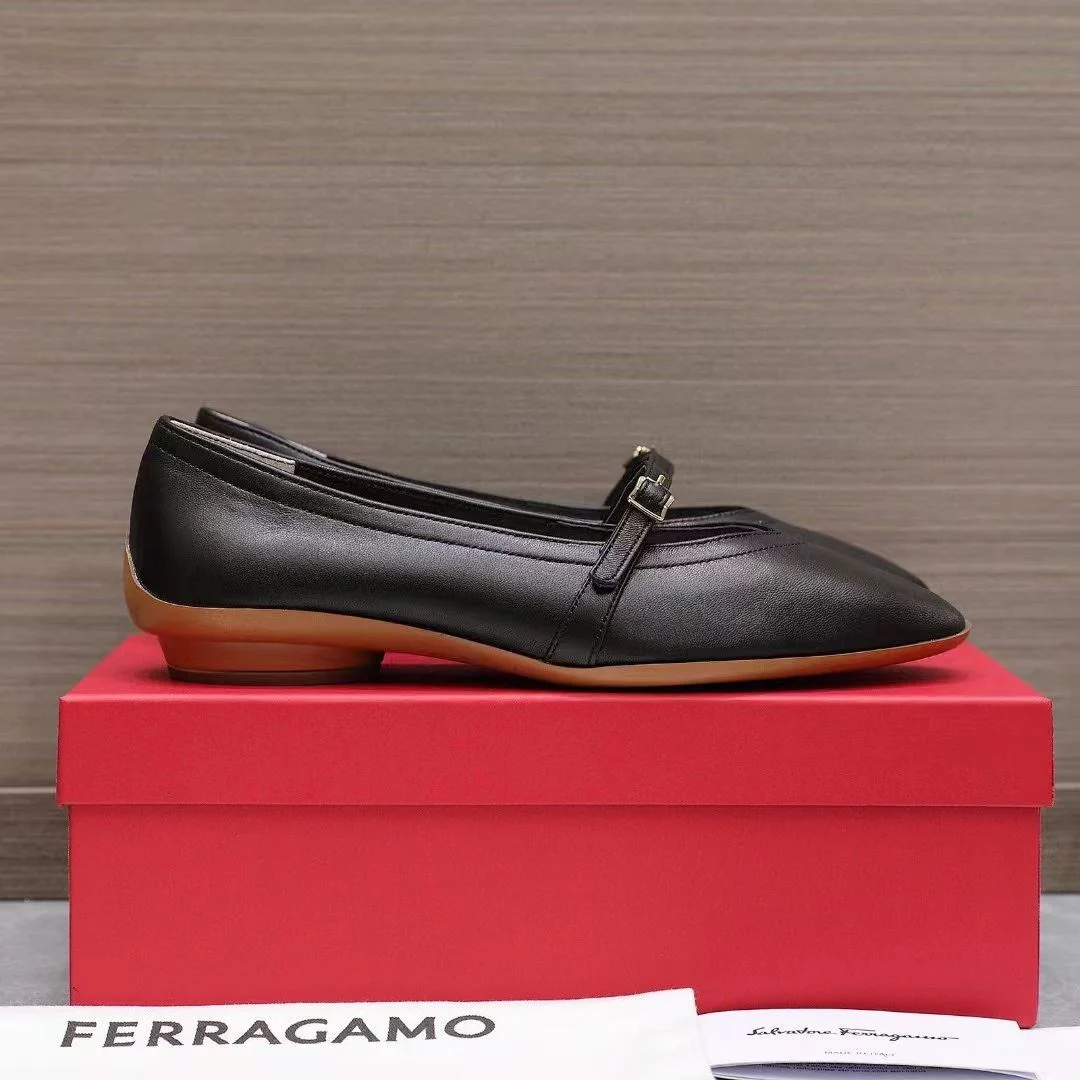 Ferragamo Shoes Versatile 6519